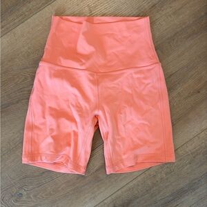lululemon athletica Coral High-Waist Align Shorts